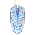 Ďalší obrázok produktu E-blue Myš Cobra, 2500DPI, optická, 6tl., drôtová USB, bielo-modrá, herná, e-box