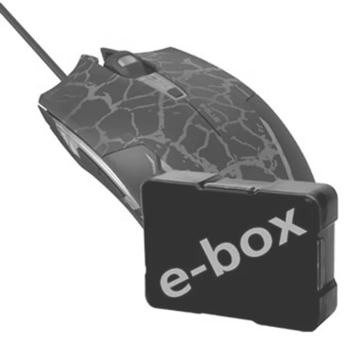 Hlavný obrázok produktu E-Blue Myš Cobra, 2500DPI, optická, 6tl., 1 kolečko, drátová USB, černo-červená, herní, e