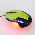 E-blue Myš Mazer R, 2400DPI, optická, 6tl., drôtová USB, zelená