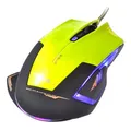 E-blue Myš Mazer R, 2400DPI, optická, 6tl., drôtová USB, zelená