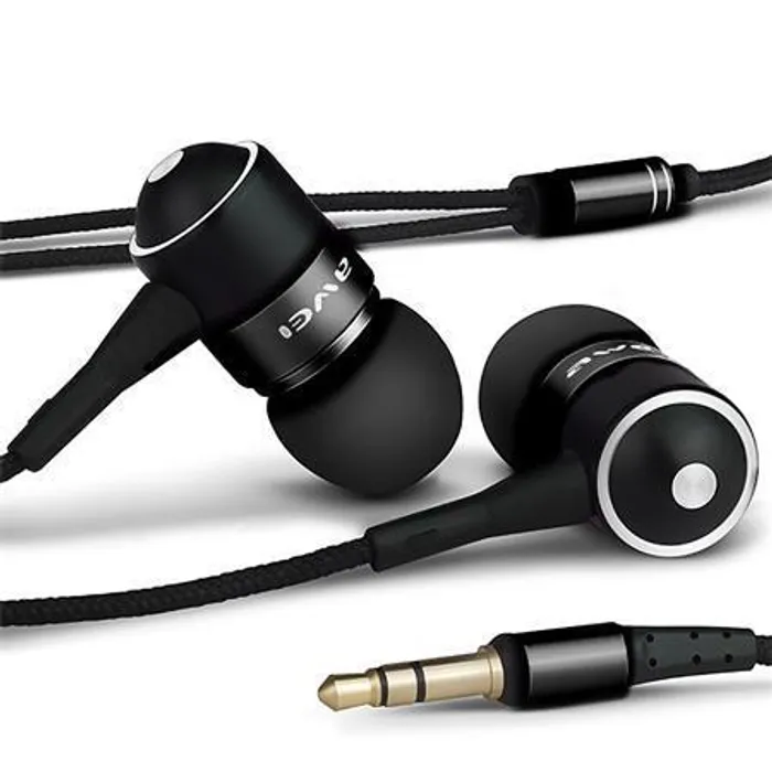 Hlavný obrázok produktu Earphones, AWEI "ES-Q3", black