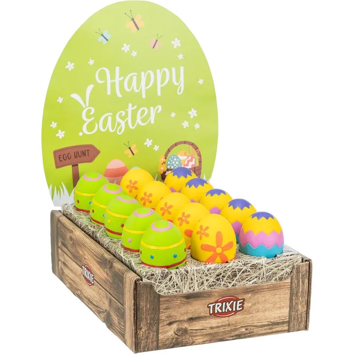Hlavný obrázok produktu EASTER Display - velikonoční komplet se 30 ks latexových vajíček (8 cm) - LIMITOVANÁ NABÍD