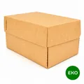 Ďalší obrázok produktu EKO box na hamburger MAXI kraft 190 × 120 × 105 mm [25 ks]