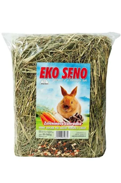 Hlavný obrázok produktu EKO seno 25 l/500 g zeleninová zahrádka
