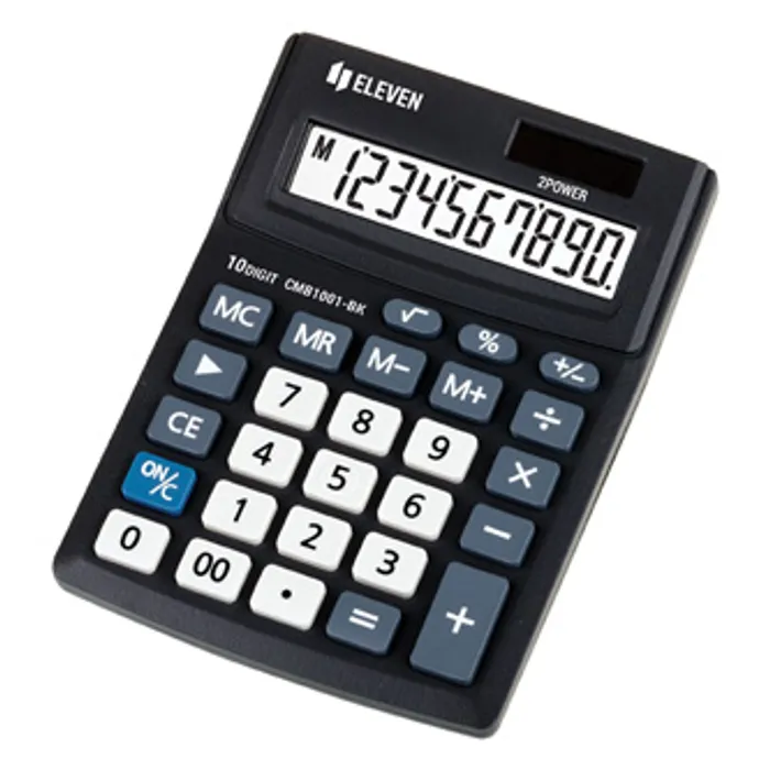 Hlavný obrázok produktu Eleven kalkulačka CMB1001-BK, černá, stolní, desetimístná, duální napá, jení