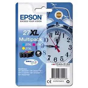 Epson originál ink C13T27154012, 27XL, color, 3x10,4ml, Epson WF-3620, 3640, 7110, 7610, 7620