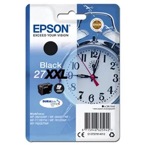 Epson originál ink C13T27914012, 27XXL, black, 34,1ml, Epson WF-3620, 3640, 7110, 7610, 7620