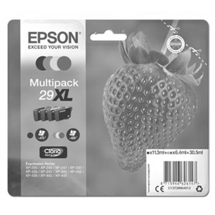 Hlavný obrázok produktu Epson originální ink C13T29964012, T29XL, CMYK, 11,3/3x6,4ml, Epson Expression Home XP-23