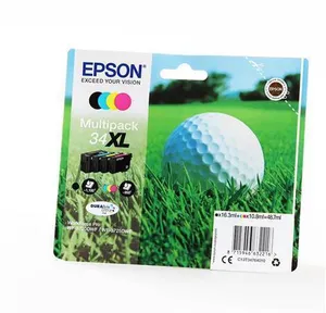Epson originál ink C13T34764010, T347640, CMYK, 48.7ml, Epson WF-3720DWF, 3725DWF