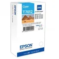 Epson originál ink C13T70124010, XXL, cyan, 3400str., Epson WorkForce Pro WP4000, 4500 series
