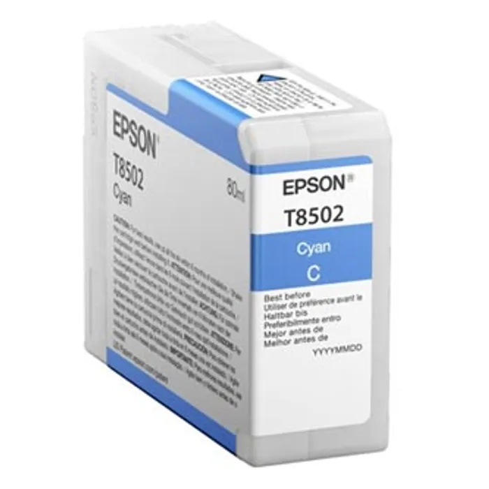 Hlavný obrázok produktu Epson originální ink C13T850200, cyan, 80ml, Epson SureColor SC-P800