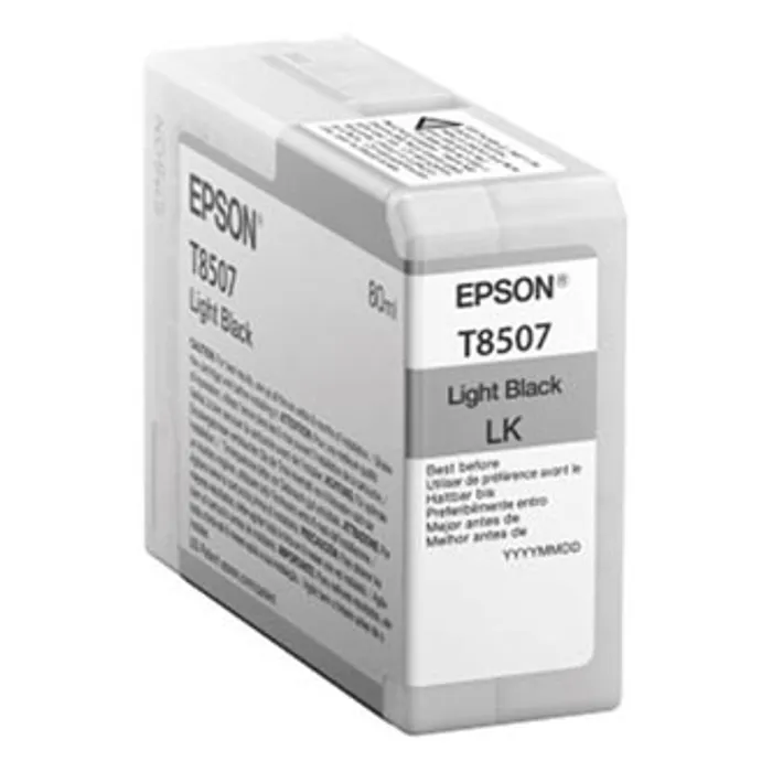 Hlavný obrázok produktu Epson originální ink C13T850700, light black, 80ml, Epson SureColor SC-P800