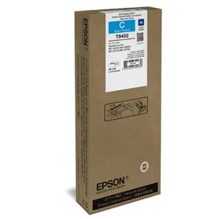 Hlavný obrázok produktu Epson originální ink C13T945240, cyan, 5000str., 1x38.1ml, Epson WF-C5210, C5290, C5710,