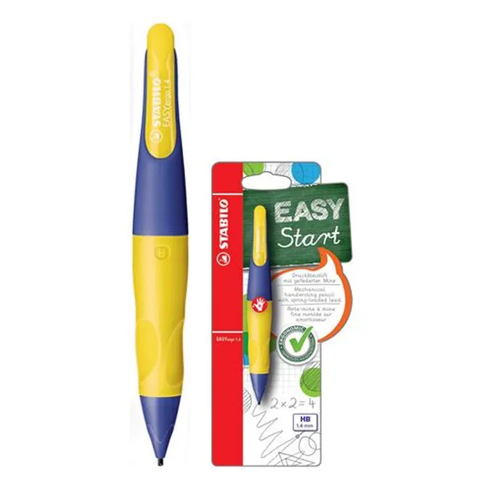 Hlavný obrázok produktu Ergonomická mechanická tužka pro praváky STABILO EASYergo 1.4 fialová/žlutá - HB