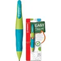 Ergonomická mechanická ceruzka pre pravákov STABILO EASYergo 1.4 zelená/akvamarínová - HB
