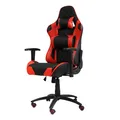Ergonomické kreslo C1-K, červené, odnímateľné vankúšiky