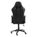 Ergonomické kreslo C1-K, červené, odnímateľné vankúšiky