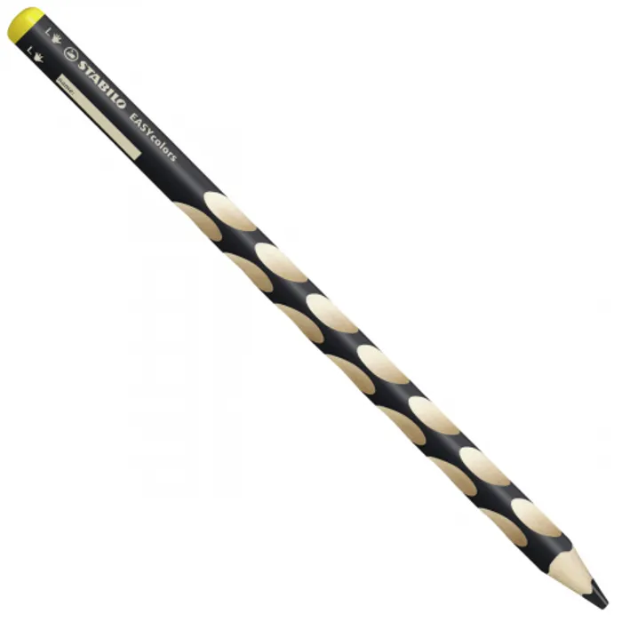 Hlavný obrázok produktu Ergonomické pastelky pro leváky STABILO EASYcolors - černá [1 ks]