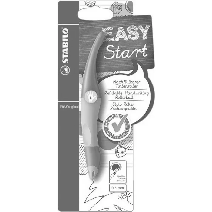Hlavný obrázok produktu Ergonomický roller pro leváky STABILO EASYoriginal světle růžová/tmavě růžová