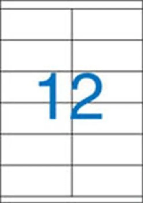 Hlavný obrázok produktu Etiketa, ILC, 105x48 mm, dvouřadé, 1200 ks/bal., VICTORIA