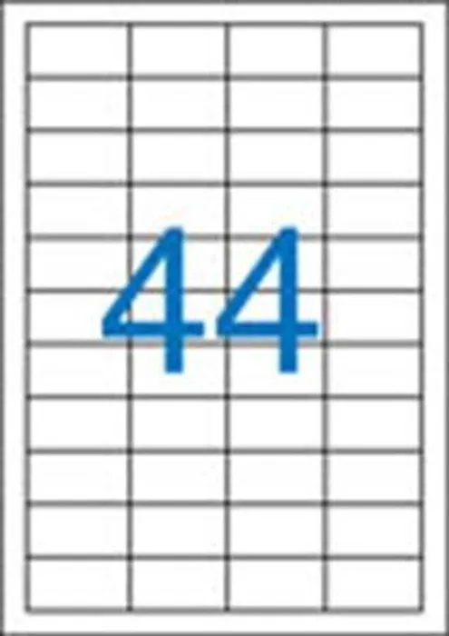 Hlavný obrázok produktu Etiketa, ILC, 48,5 x25,4 mm, čtyřřadé, 4400 ks/bal., VICTORIA