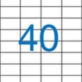 Ďalší obrázok produktu Etiketa, ILC, 52,5x29,7 mm, štvorradové, 4000 ks/bal., VICTORIA