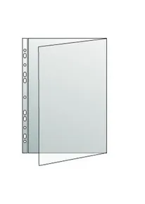 Euroobal A3 "U" na šírku PP eurozáves, OE 80mic. [50 ks]