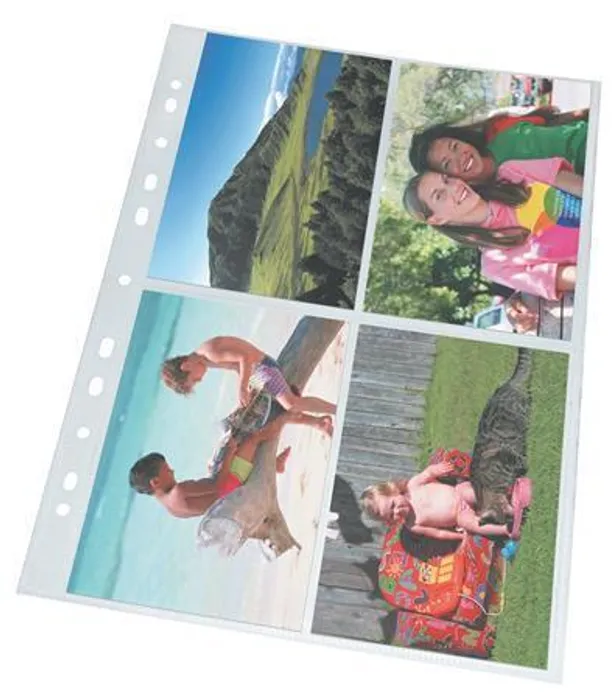 Hlavný obrázok produktu Euroobaly na fotografie, čirá, A4, 80 mikronů, ESSELTE [10 ks]
