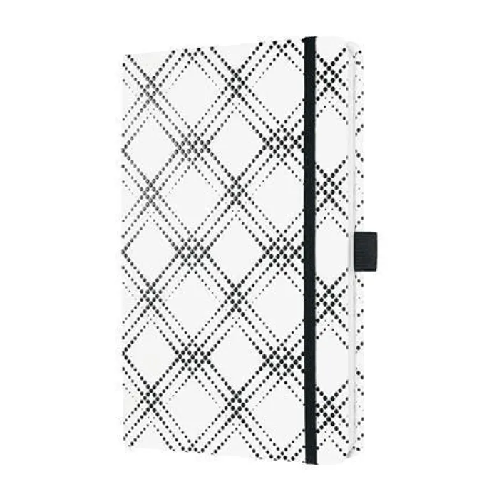 Hlavný obrázok produktu Exkluzivní zápisník “Jolie”, Black Dots, linkovaný, 135x203 mm, 174 listů, SIGEL