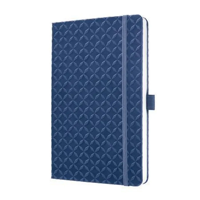 Hlavný obrázok produktu Exkluzivní zápisník “Jolie”, tmavě modrá, linkovaný, 135x203 mm, 174 listů, SIGEL