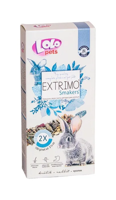 Hlavný obrázok produktu EXTRIMO SMAKERS tyčinky pro králíky 2ks/100 g