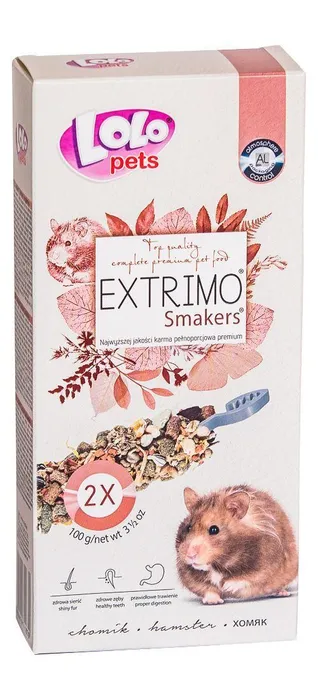 Hlavný obrázok produktu EXTRIMO SMAKERS tyčinky pro křečky 2ks/100 g