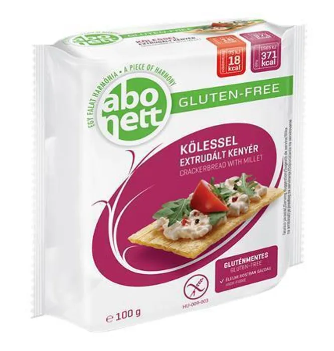 Hlavný obrázok produktu Extrudovaný chléb, 100g, proso, bezlepkový, ABONETT