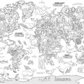 Ďalší obrázok produktu Fakt velká omalovánka - Zvířatková mapa světa