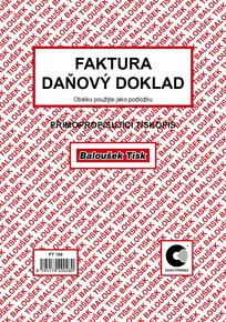 Faktúra - daňový doklad A5 PT199