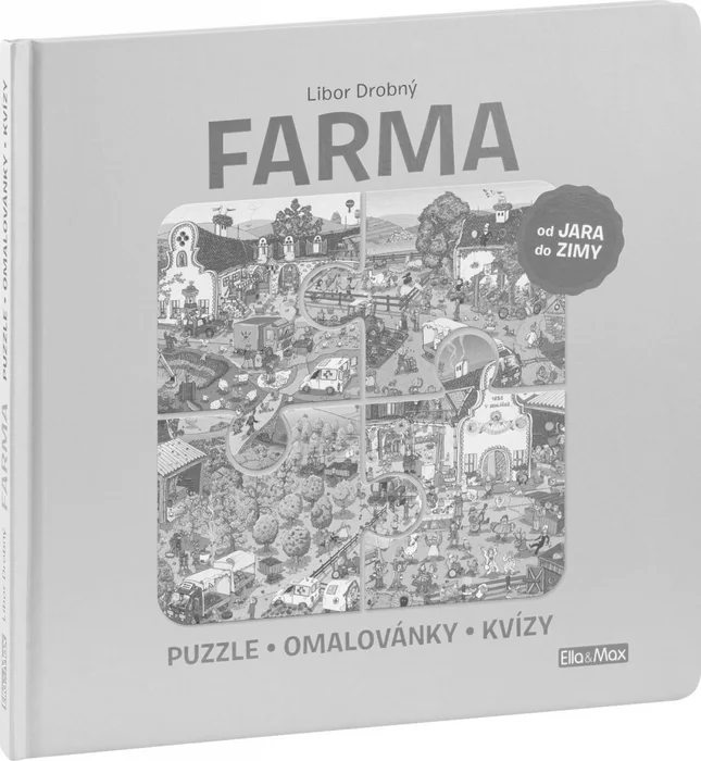 Hlavný obrázok produktu FARMA – Puzzle, omalovánky, kvízy