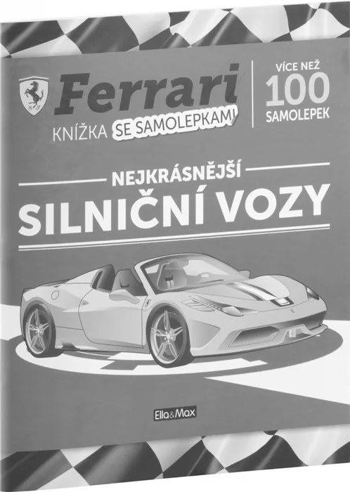 Hlavný obrázok produktu FERRARI, silniční vozy – Kniha samolepek
