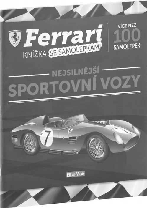 Hlavný obrázok produktu FERRARI, sportovní vozy – Kniha samolepek