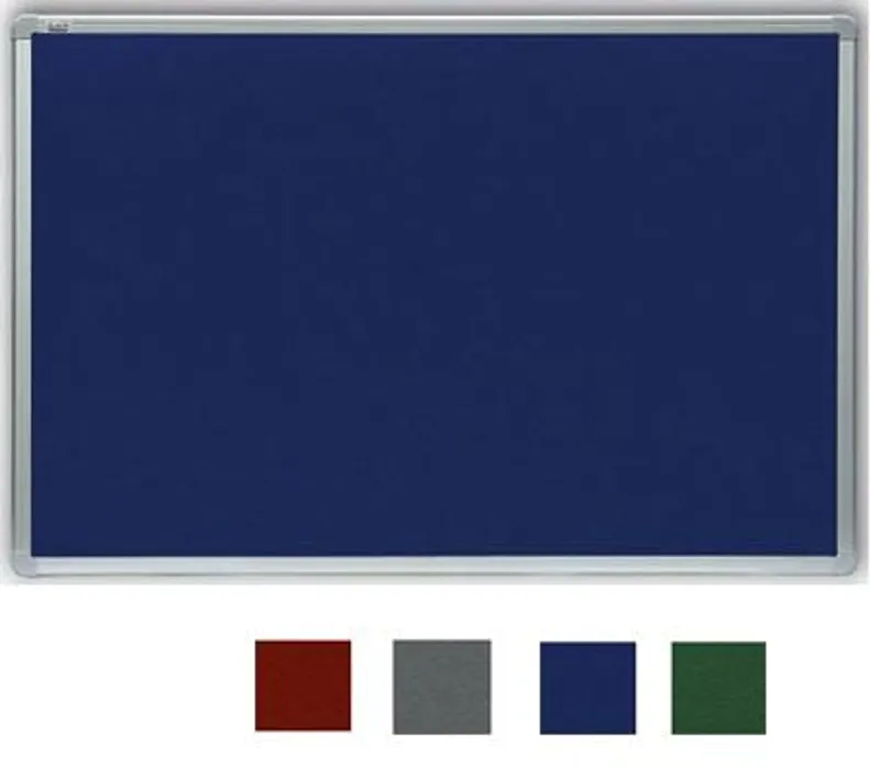 Hlavný obrázok produktu Filcová šedá tabule v hliníkovém rámu 120x180 cm