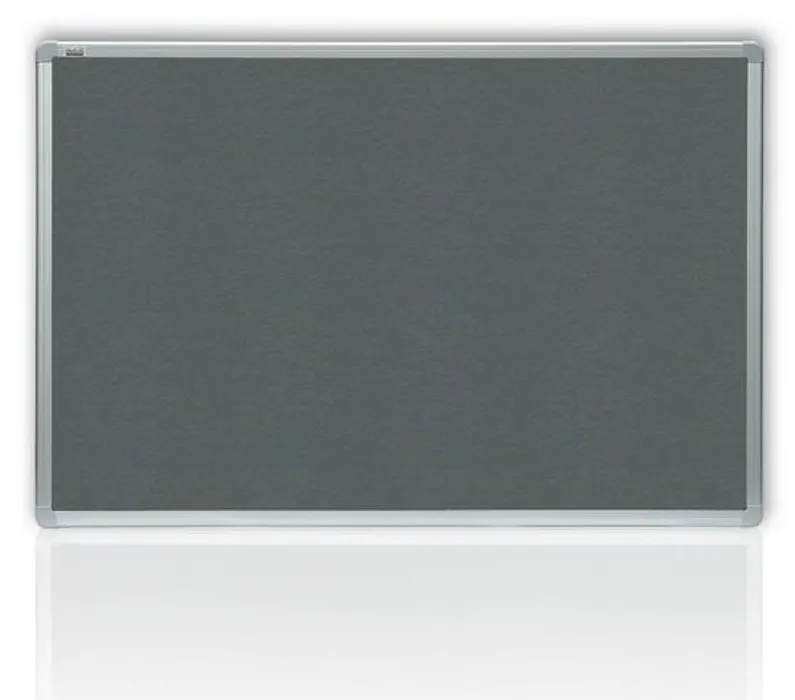 Hlavný obrázok produktu Filcová šedá tabule v hliníkovém rámu 60x90 cm