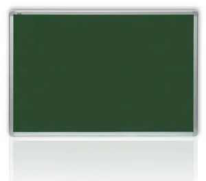 Filcová zelená tabuľa v hliníkovom ráme 150x100 cm