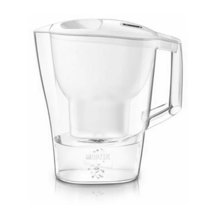Hlavný obrázok produktu Filtrační konvice (set) Aluna, bílá, sklo, 2.4l, vč. 3 filtrů, Brita