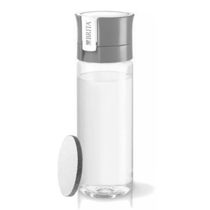 Hlavný obrázok produktu Filtrační láhev na vodu Fill&Go, modrá, sklo, 0.6l, vč. 1 filtru, Brita
