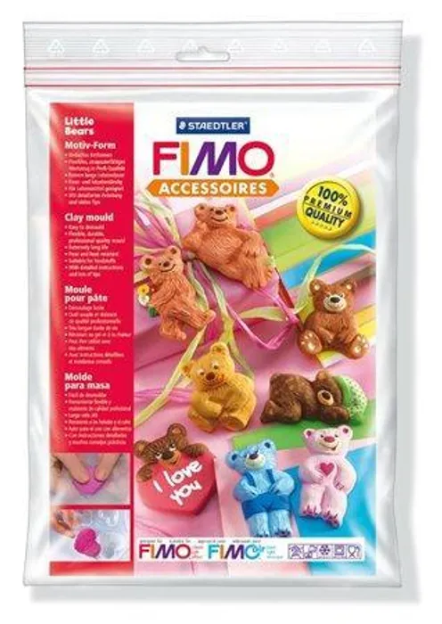 Hlavný obrázok produktu FIMO® 8742 Silikonová forma „Little bears“