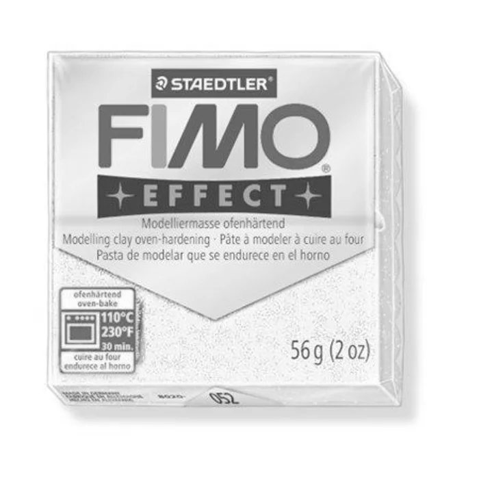 Hlavný obrázok produktu FIMO® effect 8020 bílá se třpytkami