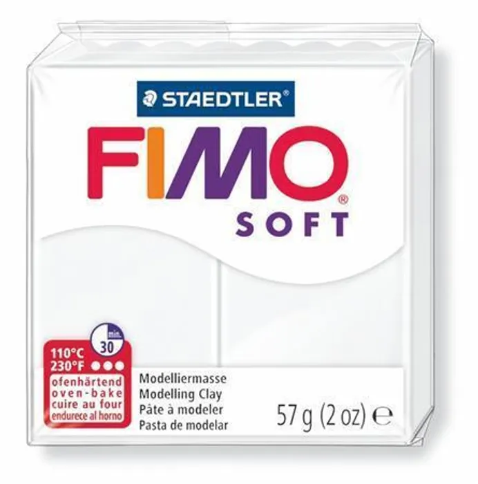Hlavný obrázok produktu FIMO® soft 8020 56g bílá
