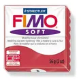 FIMO® soft 8020 56g tmavo červená