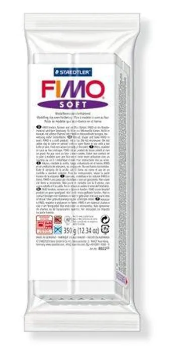 Hlavný obrázok produktu FIMO® soft 8020 bílá 350g blok