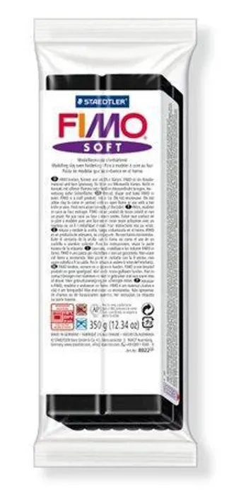Hlavný obrázok produktu FIMO® soft 8020 černá 350g blok