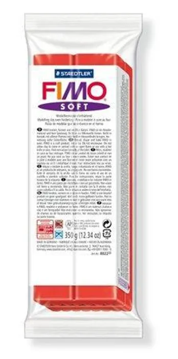 Hlavný obrázok produktu FIMO® soft 8020 červená 350g blok
